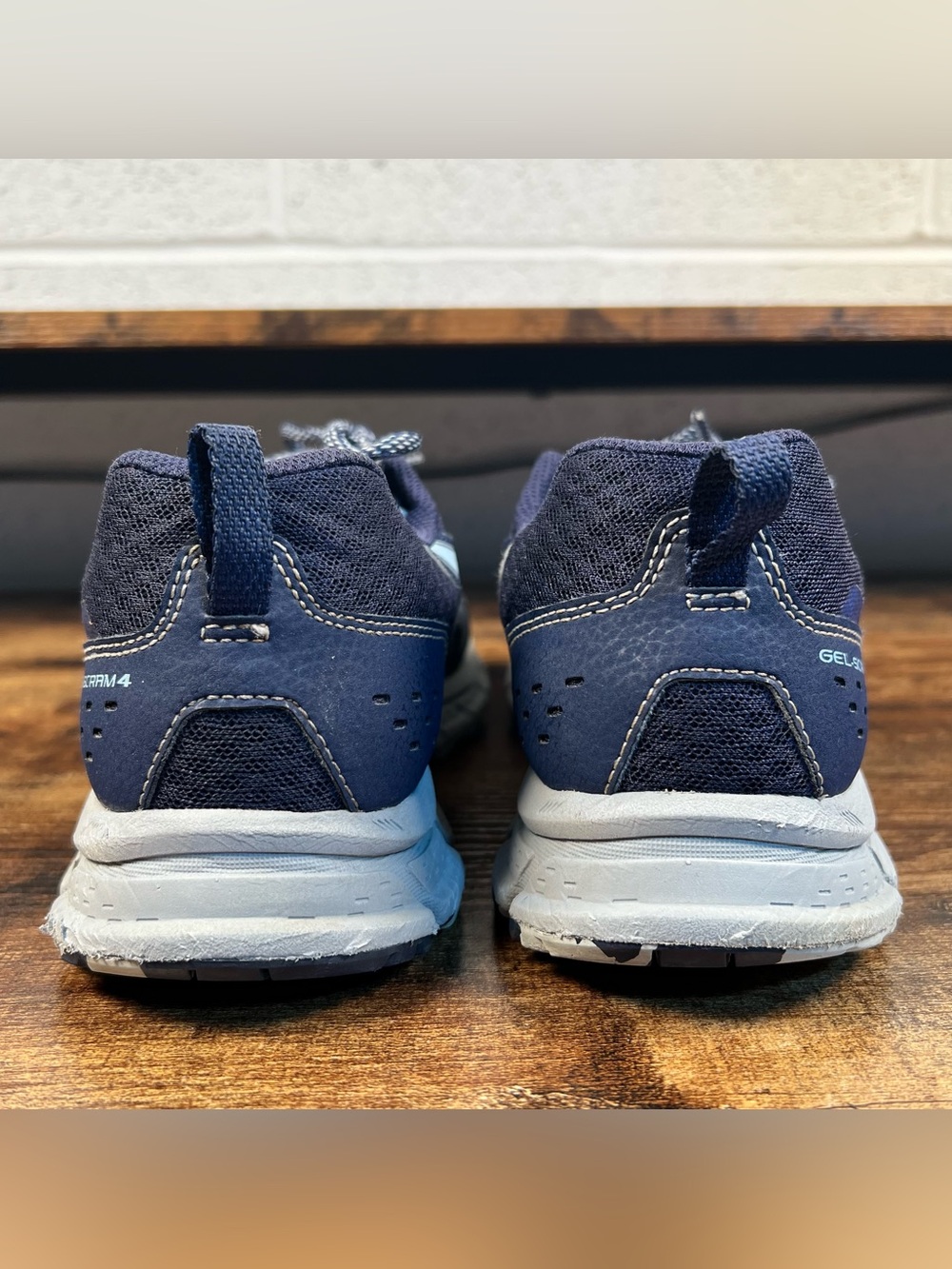 Asics Gel-Scram4 Running Shoes Sneakers Blue Athletic Workout Women's 8.5 - Picture 5 of 10